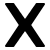 X
